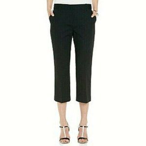 Rafaella Navy Blue Curvy Fit Capri Pants - Size 8